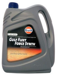 ������ �������� ����� Gulf Fleet Force Synth SAE 10W-40 (4�) ������������� | ������� 8717154952896