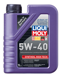 ������ �������� ����� Liqui moly Synthoil High Tech SAE 5W-40 ������������� | ������� 1924