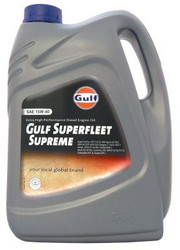 ������ �������� ����� Gulf Superfleet Supreme SAE 15W-40 (5�) ����������� | ������� 8717154959307