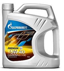 ������ �������� ����� Gazpromneft Premium 5W-40, 1� ������������� | ������� 2389901311