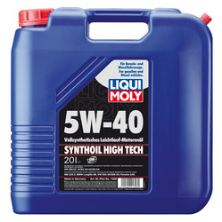 ������ �������� ����� Liqui moly Synthoil High Tech SAE 5W-40 ������������� | ������� 1308