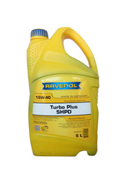 ������ �������� ����� Ravenol Turbo Plus SHPD SAE 15W-40 ����������� | ������� 4014835726154