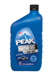 ������ �������� ����� Peak Synthetic Blend Motor Oil 5W-20 (0,946�) ����������������� | ������� P2MB576