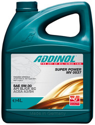 ������ �������� ����� Addinol Super Power MV 0537 5W-30, 4� ������������� | ������� 4014766250520