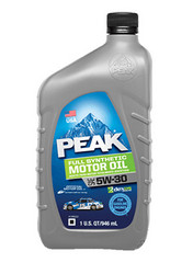 ������ �������� ����� Peak Full Synthetic Motor Oil 5W-30 (0,946�) ������������� | ������� P3MS576