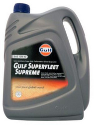 ������ �������� ����� Gulf Superfleet Supreme SAE 10W-40 (4�) ����������������� | ������� 8717154952070